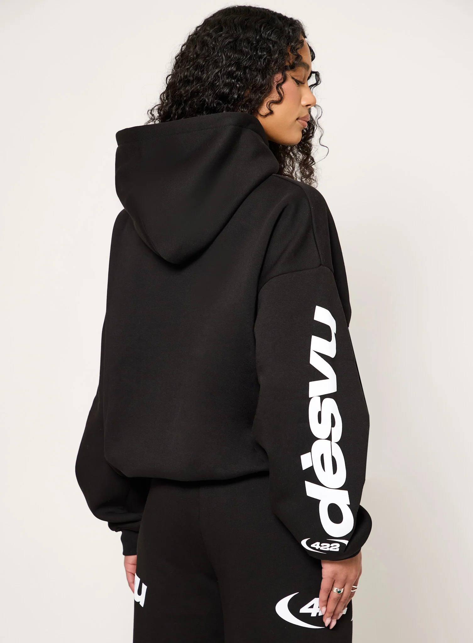 422 Hoodie - Black - Image 6