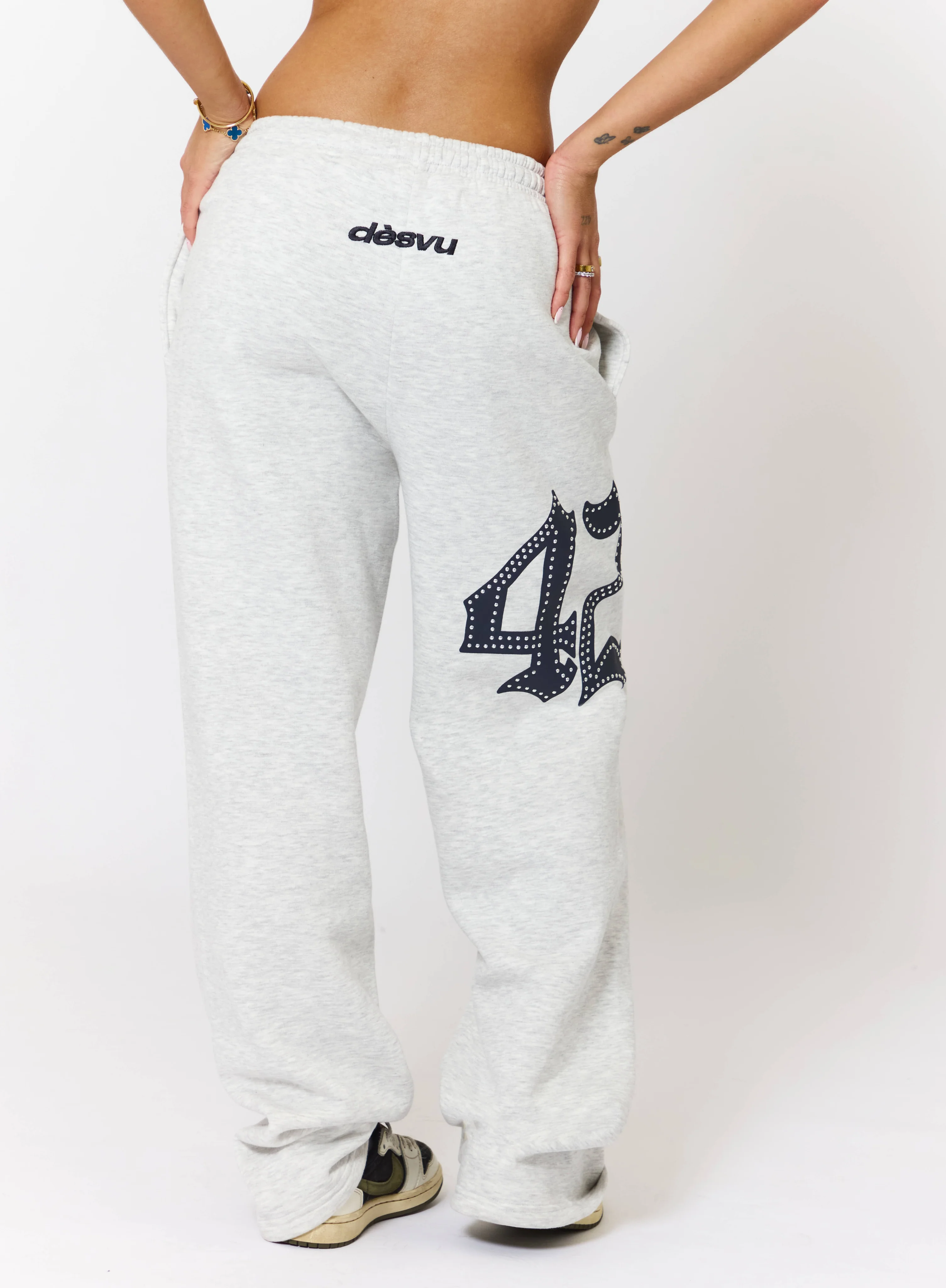 422 Joggers - Grey Marl - Image 4