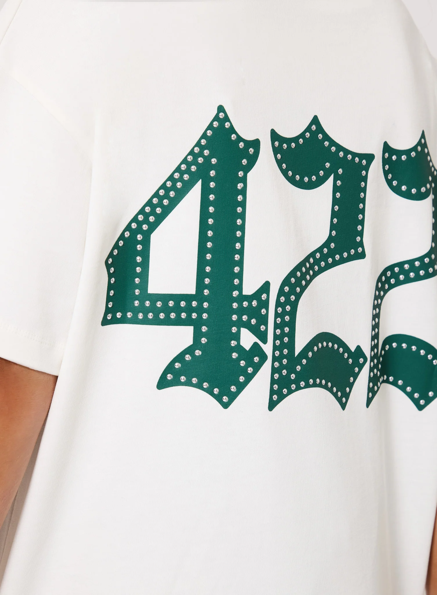 422 Oversize Tee - Off White - Image 5