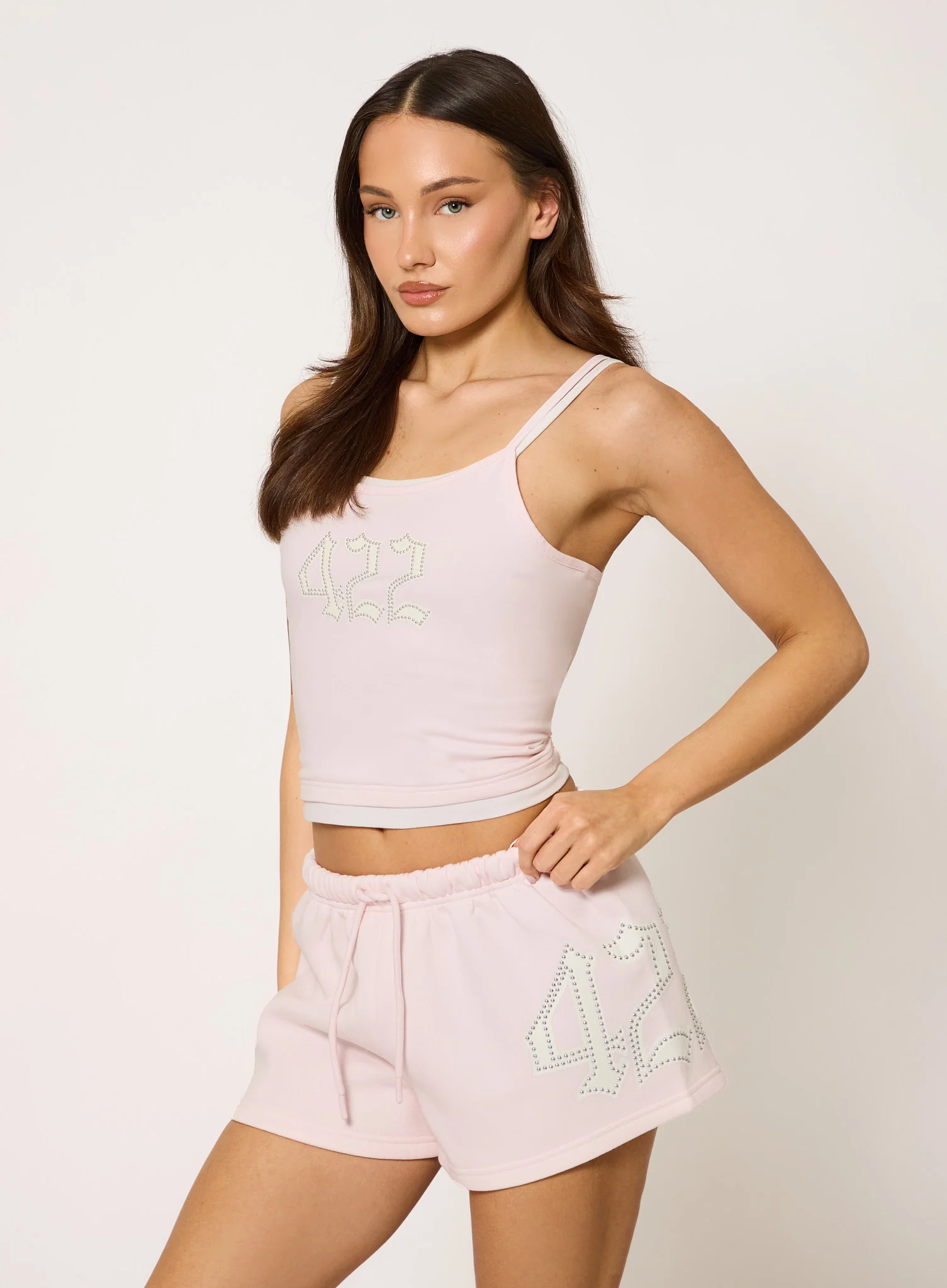 422 Shorts - Light Pink - Image 3