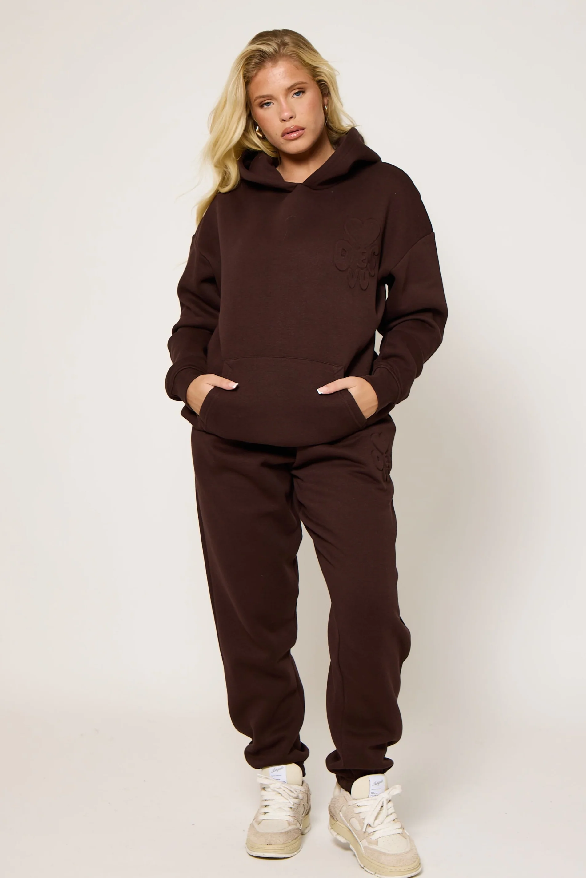 Lovers Cuffed Joggers - Chocolate - Image 5