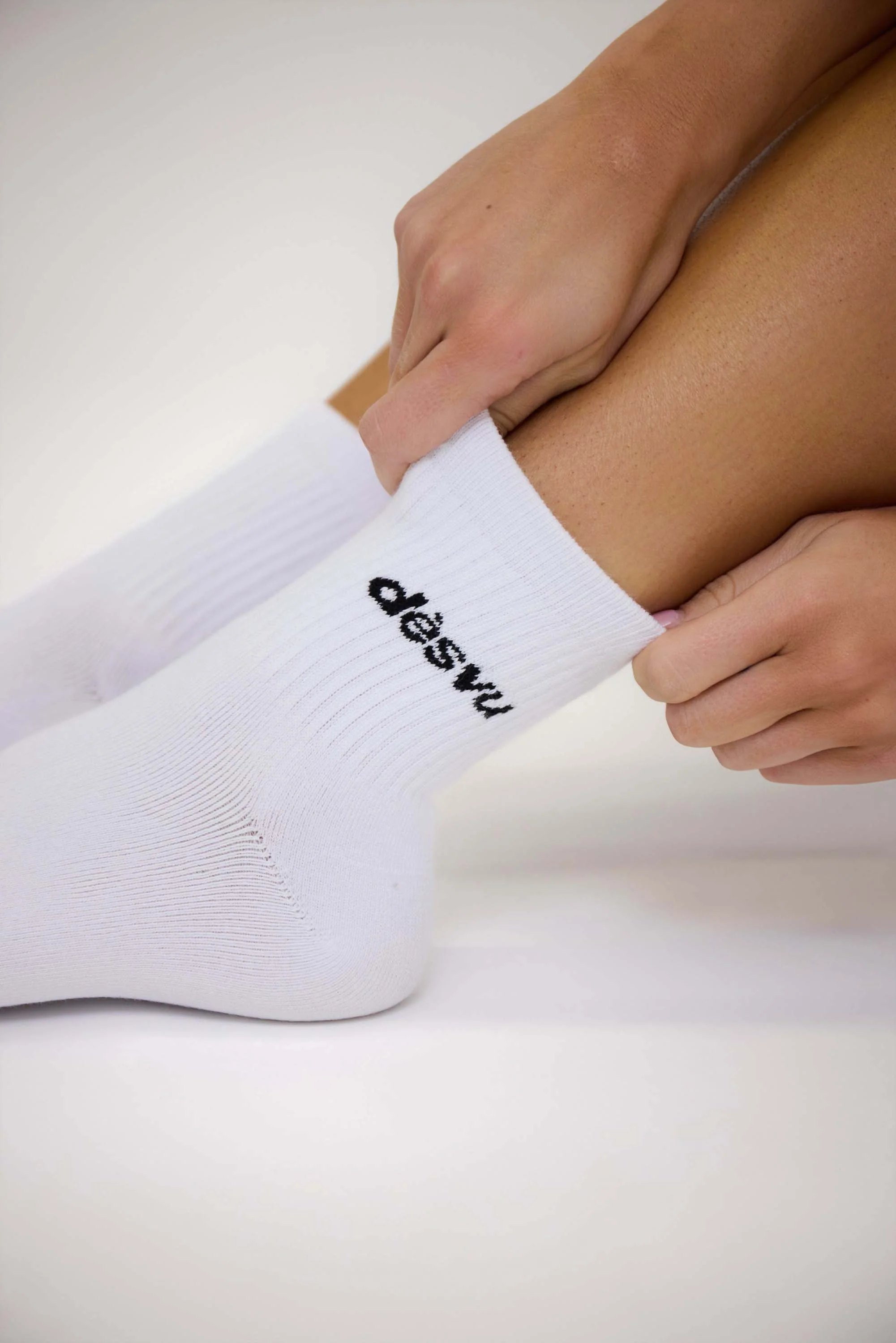 Socks 2 Pack - White - Image 3